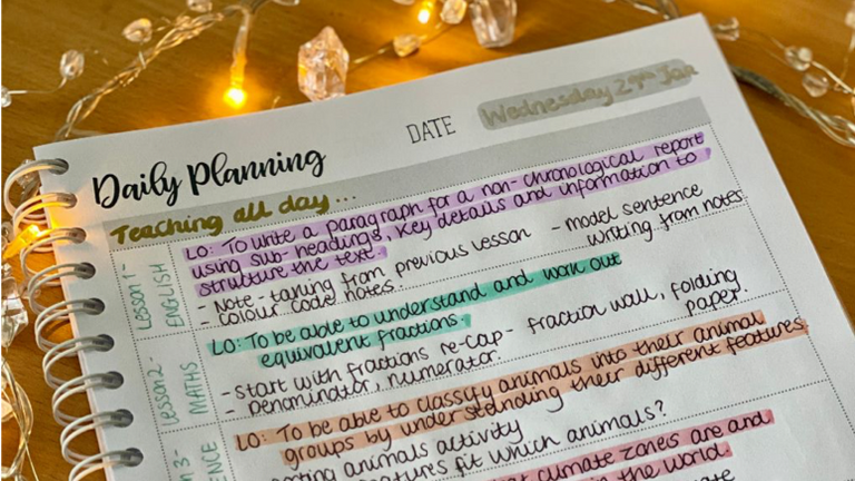 GUEST BLOG: How my TPTC trainee planner has helped me this year by @_tarasteaching