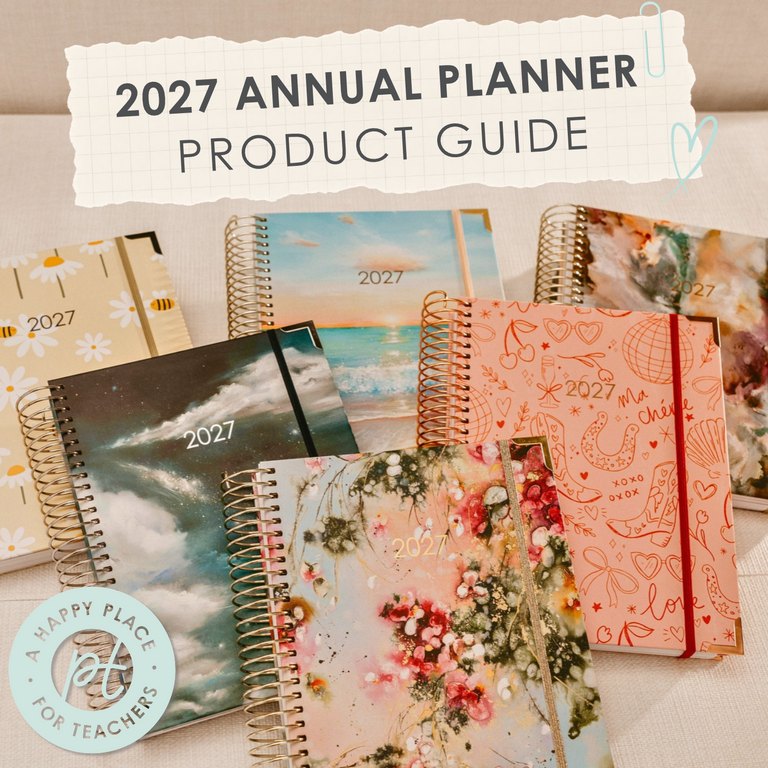 New Year, New Plans! Your Guide to Our 2027 Annual Planners ✨