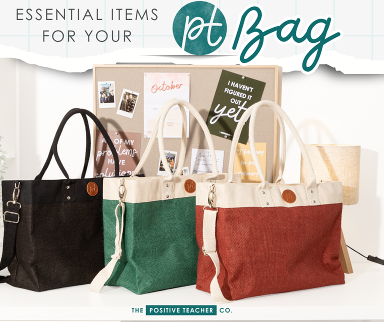 Essential Items for Your Teacher Bag | Teacher Bag Checklist