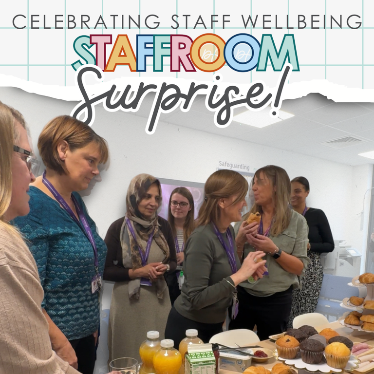 Staffroom Surprise: Celebrating the Wonderful Team at Carlyle Infant and Nursery Academy