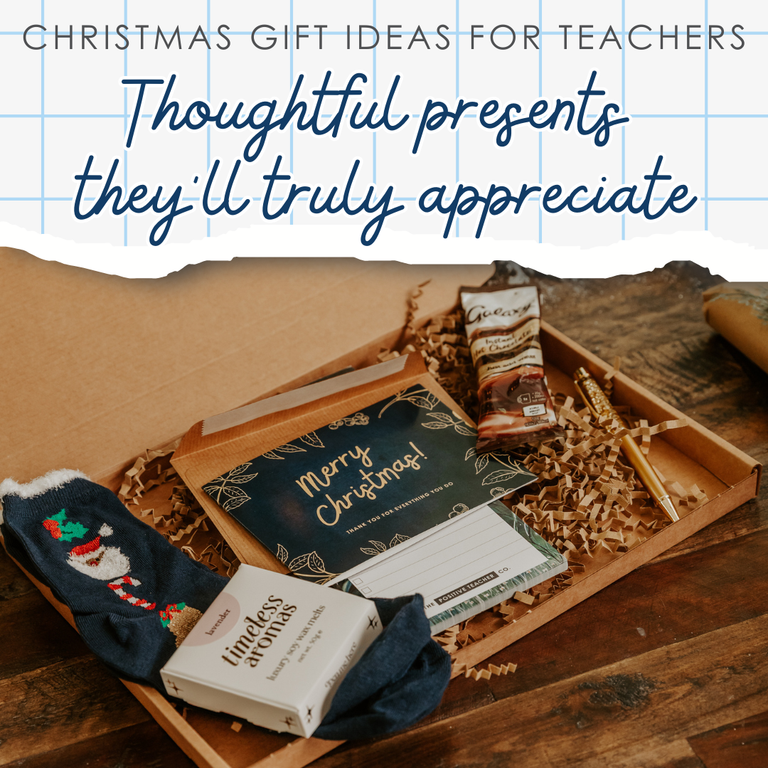 Teacher Christmas Gift Ideas: Thoughtful Presents Teachers Will Truly Appreciate