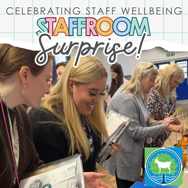 Staffroom Surprise at Anglesey Primary Academy | TPTC
