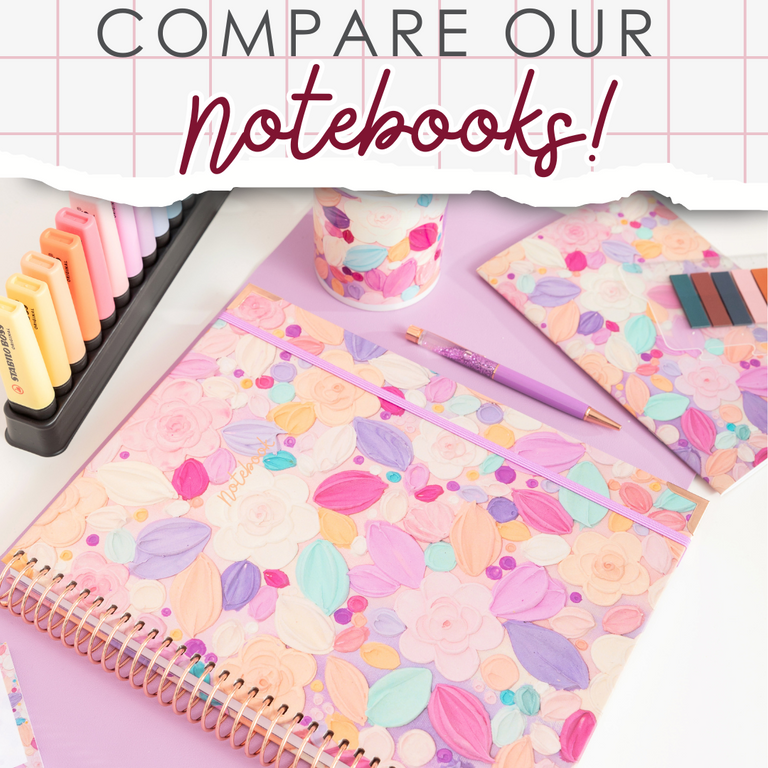 Comparing our Teacher Notebooks: A4, B5, A5 – Which is right for you?