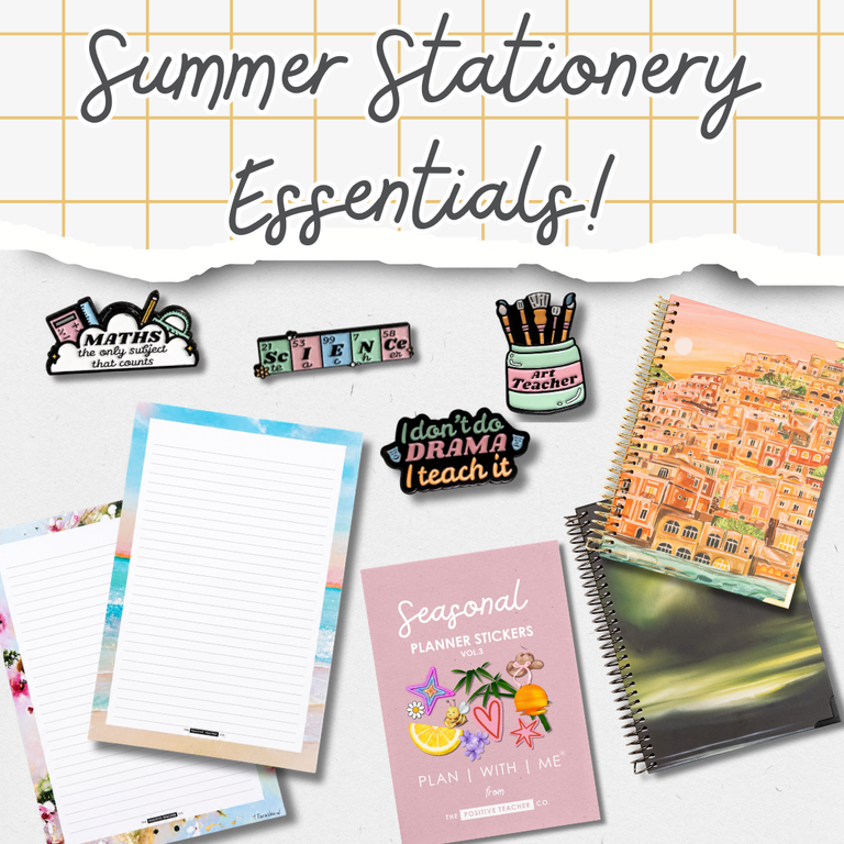 Your Summer Stationery Essentials Are Almost Here! ⭐