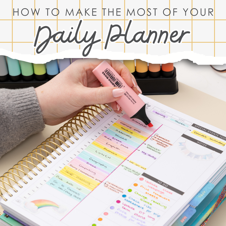 How to Make the Most of your Daily Planner