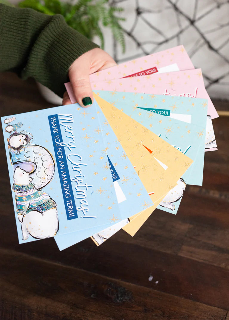 4 Ideas for Your Class Christmas Cards This Year