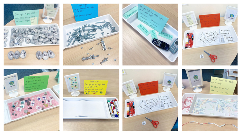 GUEST BLOG: @PrimaryTeachUK's Challenge Trays