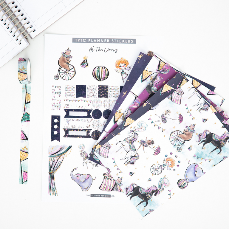 At the Circus | Plan With Me Pack