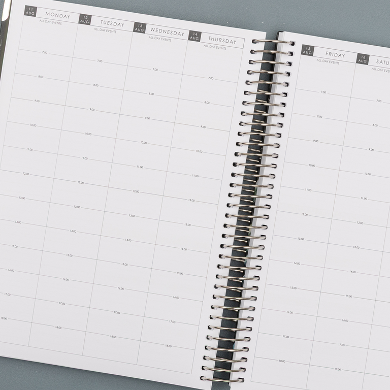 Weekly Planner 2025|2026- Moonlit Lake