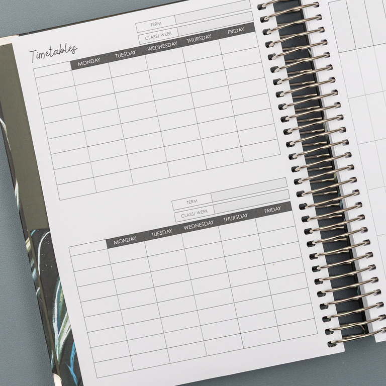 Daily Planner 2025|2026-Golden Pine