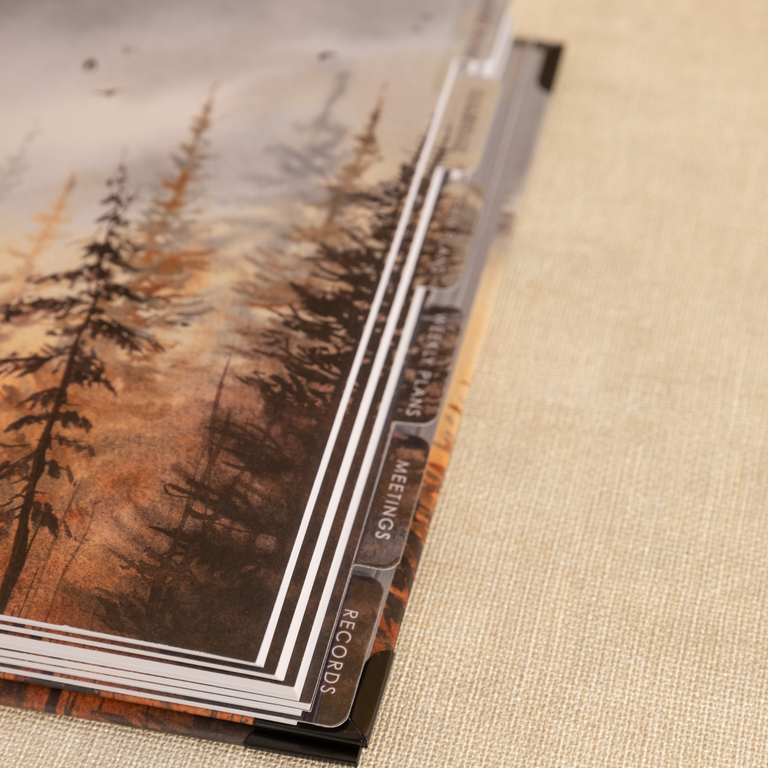Teacher Training Planner 2025|2026- Golden Pine