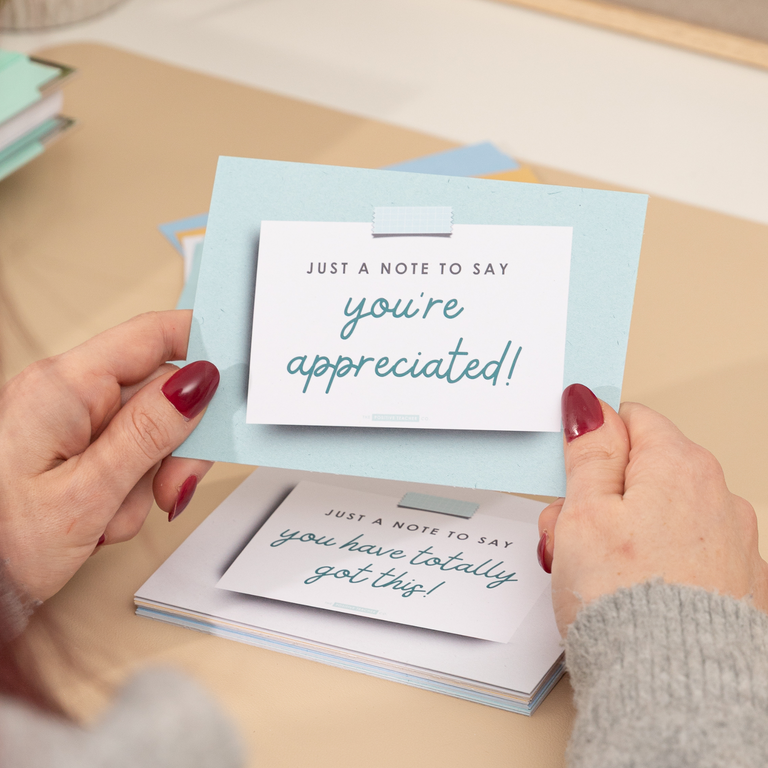 Staff Appreciation Postcards