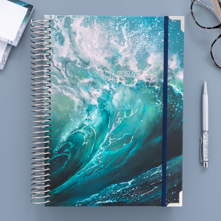 Weekly Planner 2025|2026- New Wave