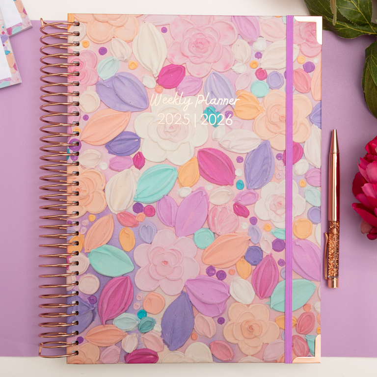 Weekly Planner 2025|2026- Candied Petals