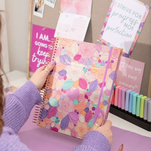 Teacher Training Planner 2025|2026- Candied Petals