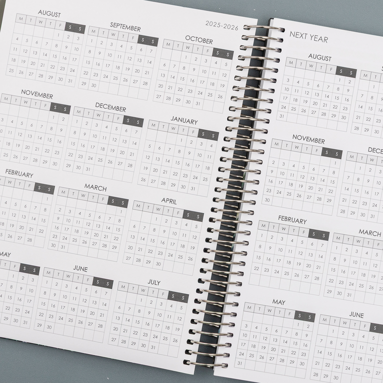 Weekly Planner 2025|2026- Moonlit Lake