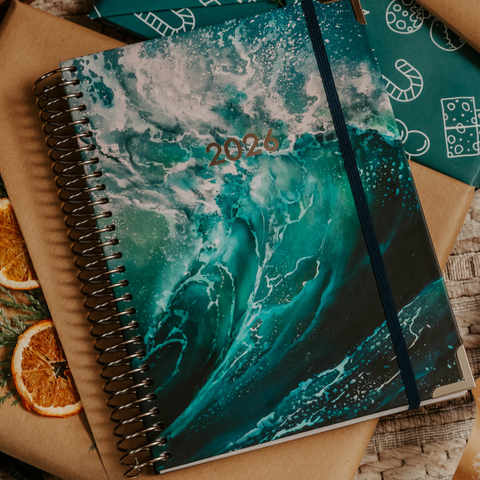 2026 Weekly B5 Planner- New Wave