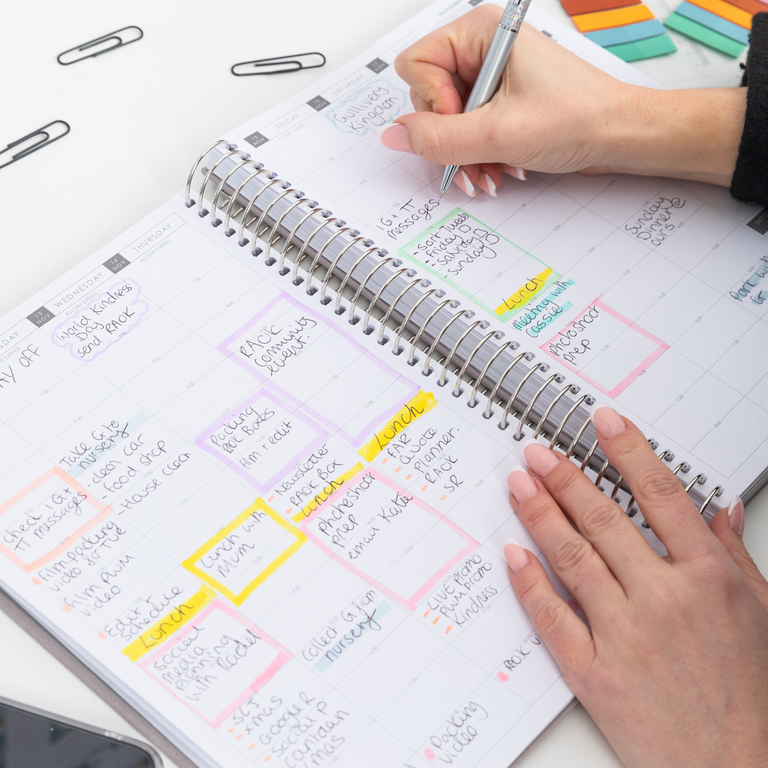 Weekly Planner 2025|2026- Moonlit Lake