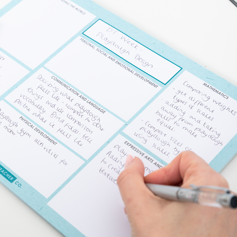 EYFS Planning Pad