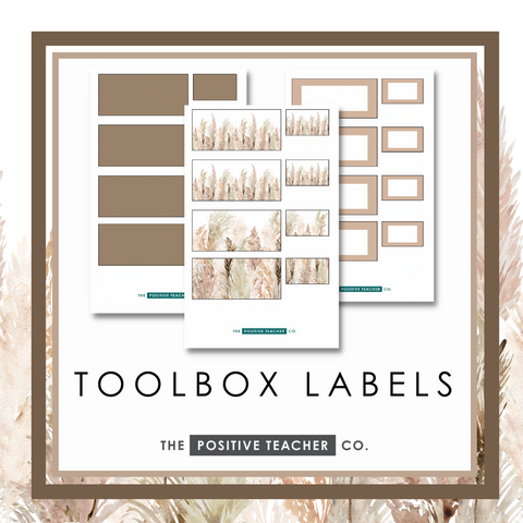 Pampas Toolbox Labels