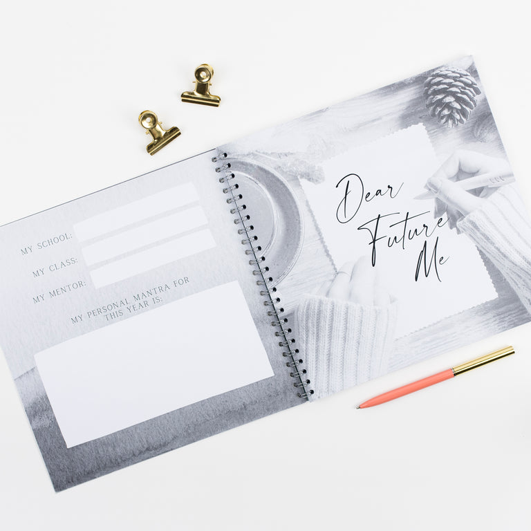 spiral bound reflective journal gift for new teachers