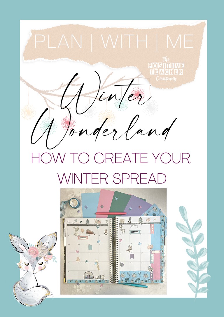 Plan With Me Winter Wonderland