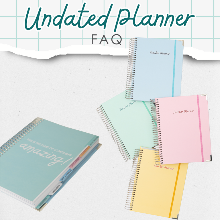 TPTC Undated Teacher Planners – FAQs