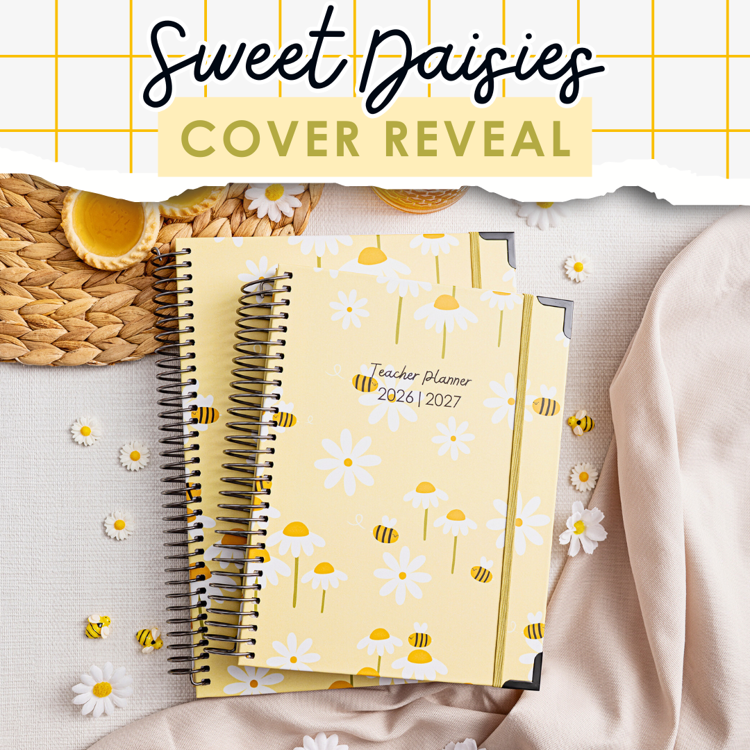 All The Buzz Around Sweet Daisies  🐝  2026/27 Planner Cover Reveal