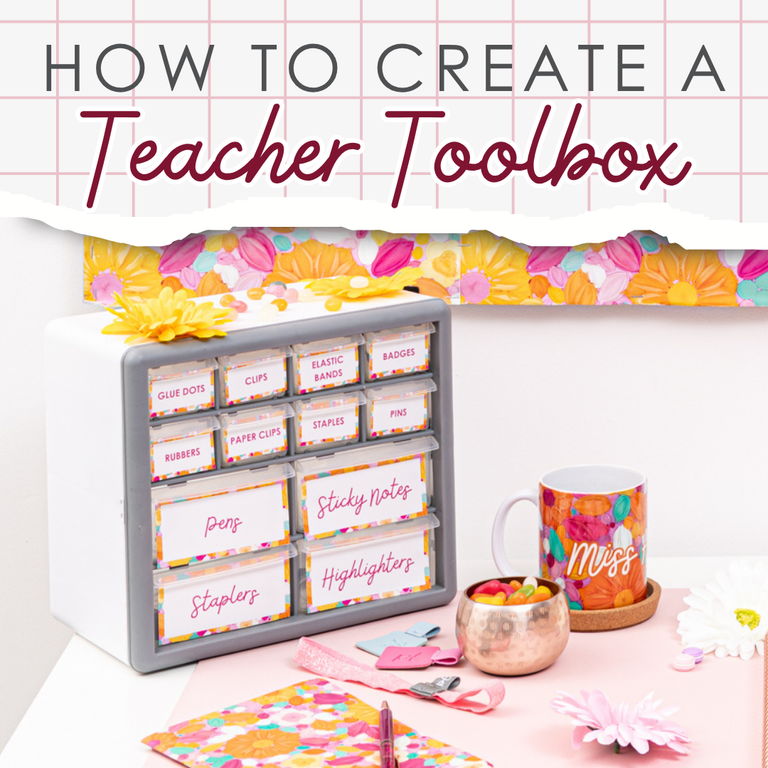 How to Create a DIY Teacher Toolbox: Organise Your Classroom with Ease!