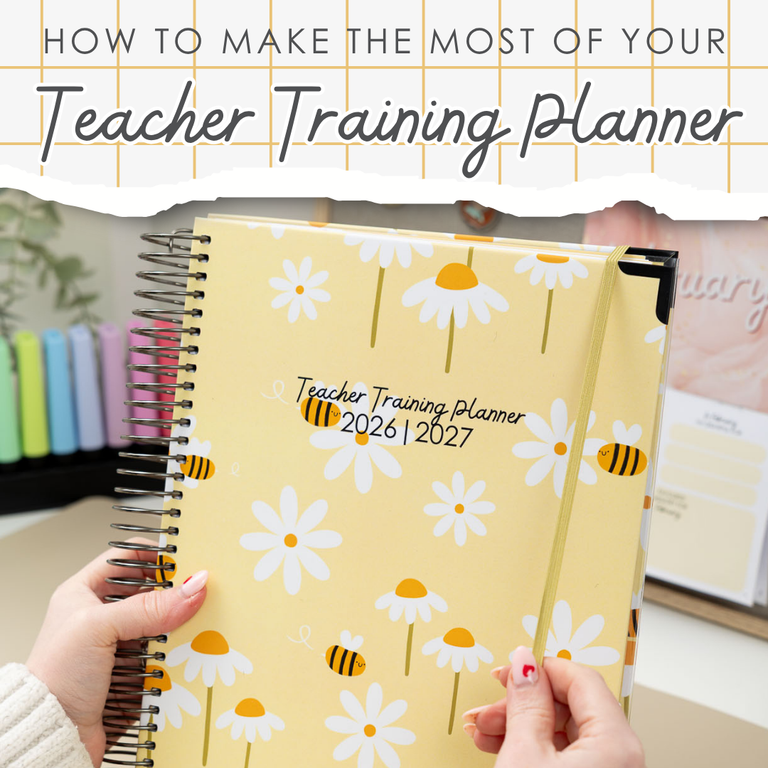How to Make the Most of your Teacher Training Planner