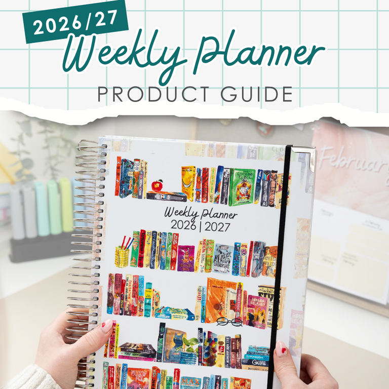 Weekly Academic Planner 2026/27: Product Guide