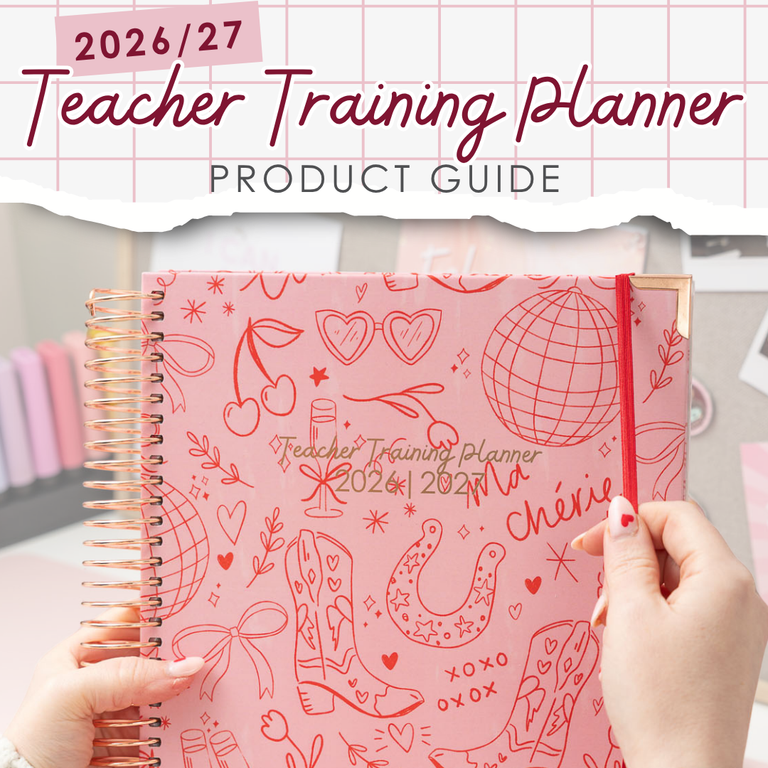 Teacher Training Planner 2026/27: Product Guide