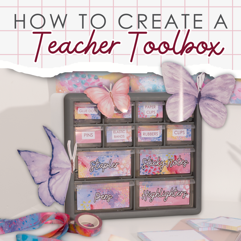 How to Create a DIY Teacher Toolbox: Organise Your Classroom with Ease!