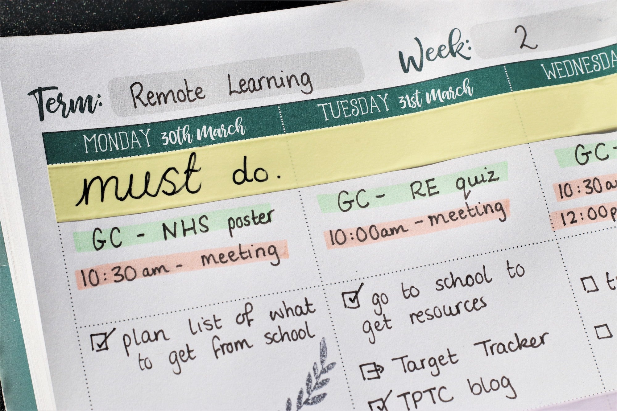 GUEST BLOG: Making the most out of my TPTC planner by @yearthreeandme