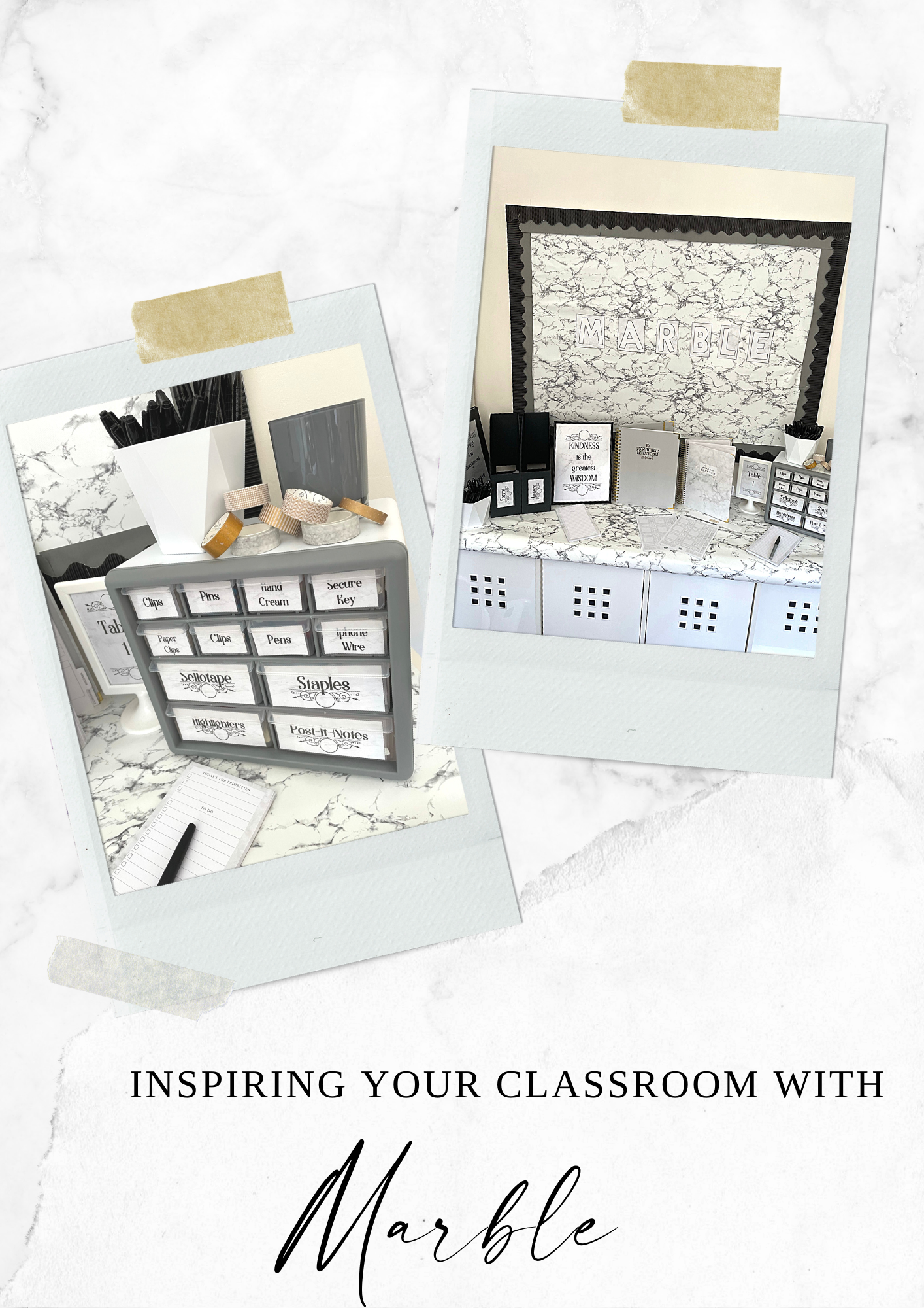 Marble- Classroom Inspiration