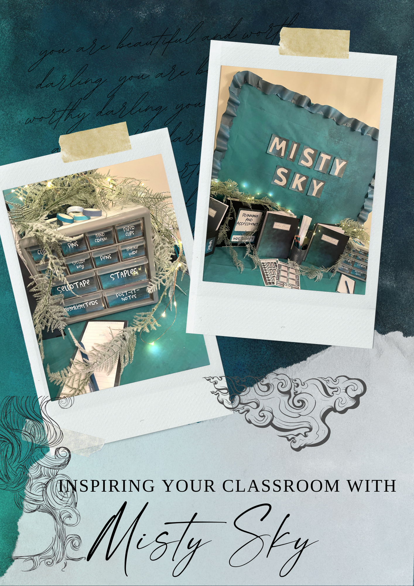Misty Sky- Classroom Inspiration