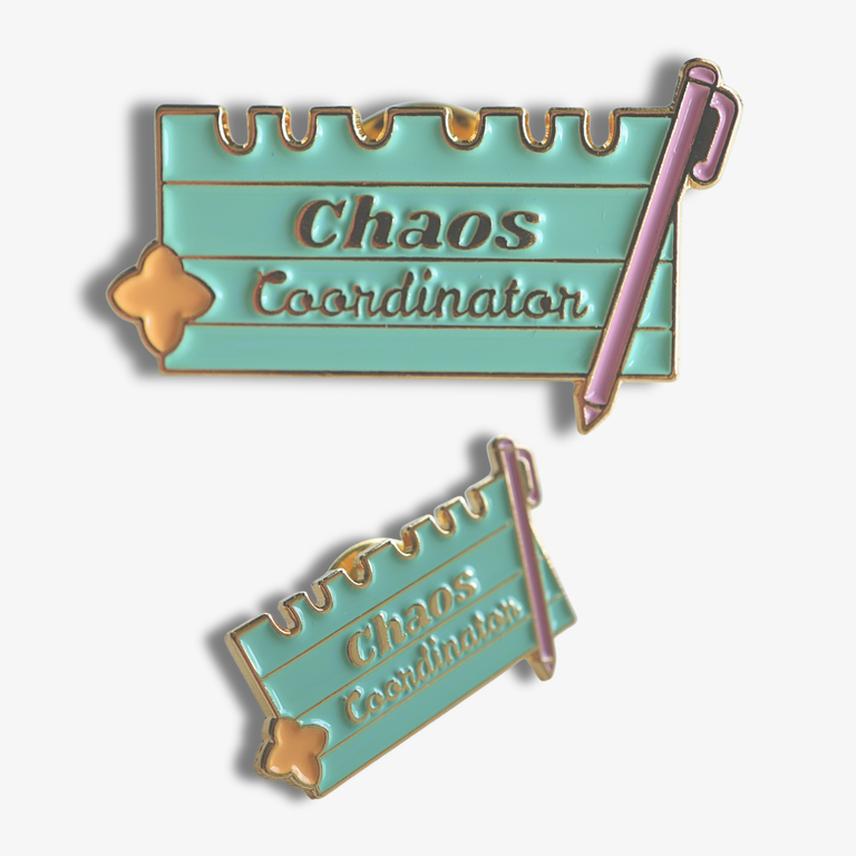 Chaos Coordinator Enamel Badge