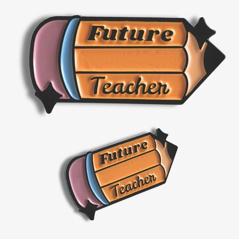 Future Teacher Enamel Badge