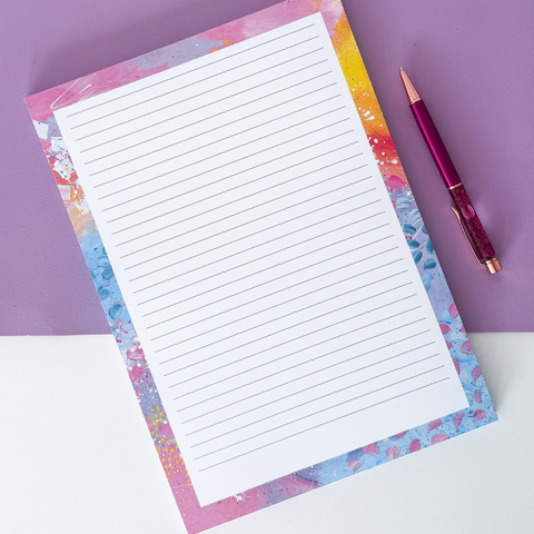 A4 Lined Pad- Lover