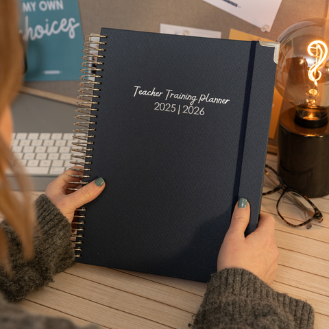 Teacher Training Planner 2025|2026- Classic Navy