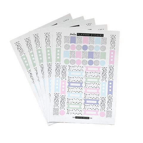 Polka Planner Sticker Pack