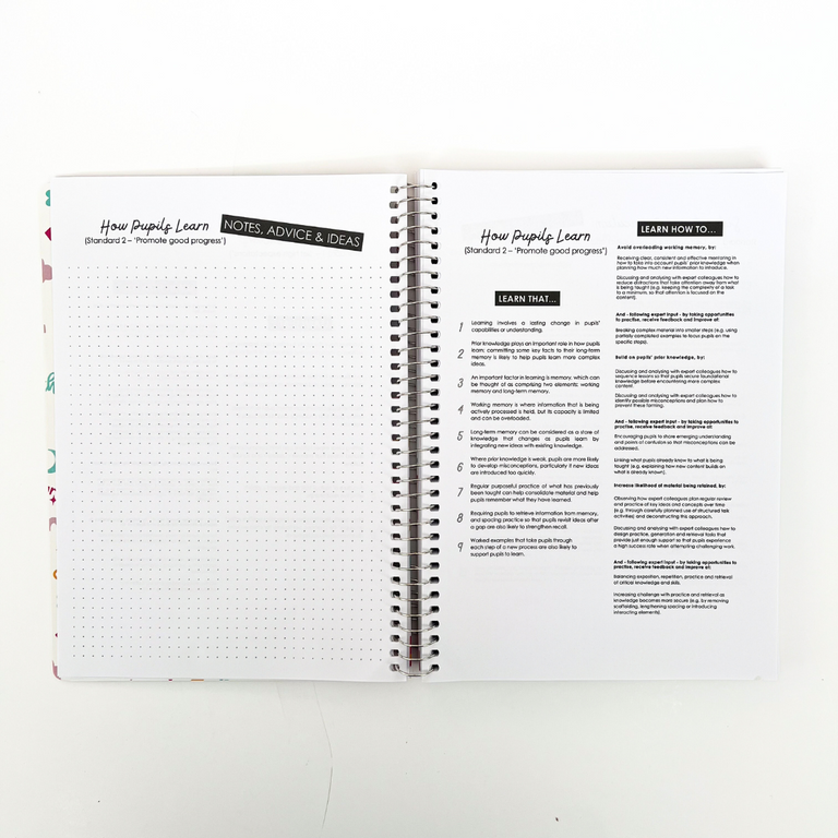 Teacher Training Planner 2023/24- Emerald Forest