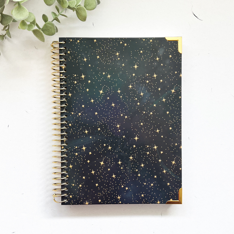 Lined Notebook- Starry Sky