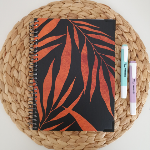 Lined Notebook- Wild Leaf