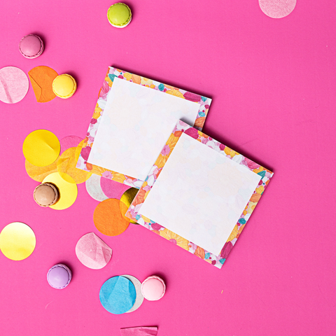 Sticky Notes (Pack of 2): Frosted Flowers