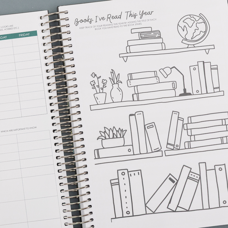 Teacher Training Planner 2025|2026- Moonlit Lake