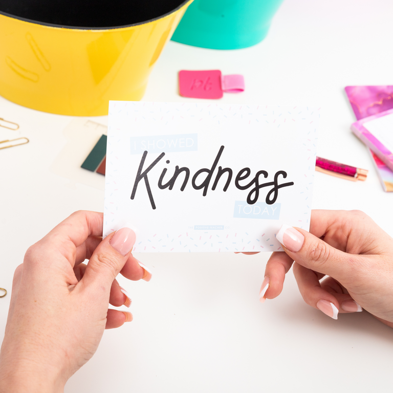 'I Showed Kindness Today' Praise Card