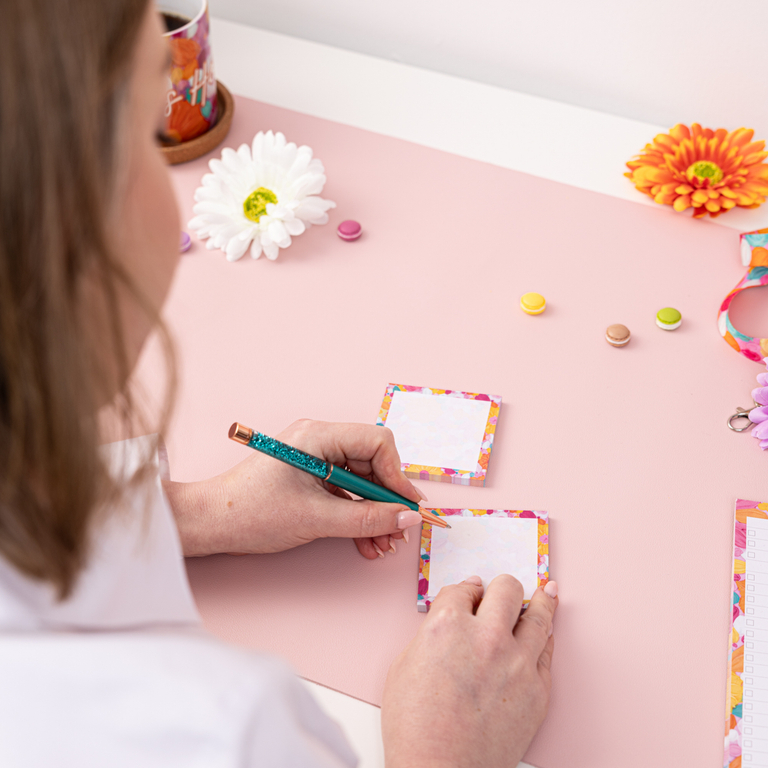 Sticky Notes (Pack of 2): Frosted Flowers