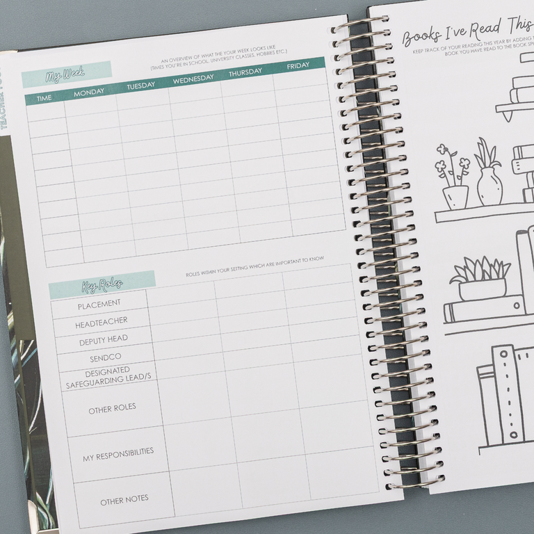 Teacher Training Planner 2025|2026- Moonlit Lake