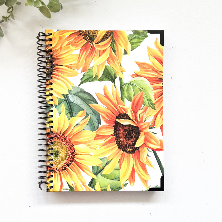 Lined Notebook- Sunflowers